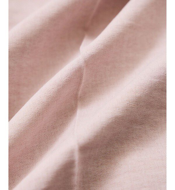 VIS「美easyリネンライクワイドパンツ/イージーケア・接触冷感・セットアップ対応」|チノ|