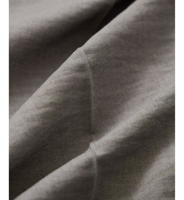 VIS「【WEB限定】美easyリネンライクベルテッドストレートパンツ/イージーケア・接触冷感」|チノ|