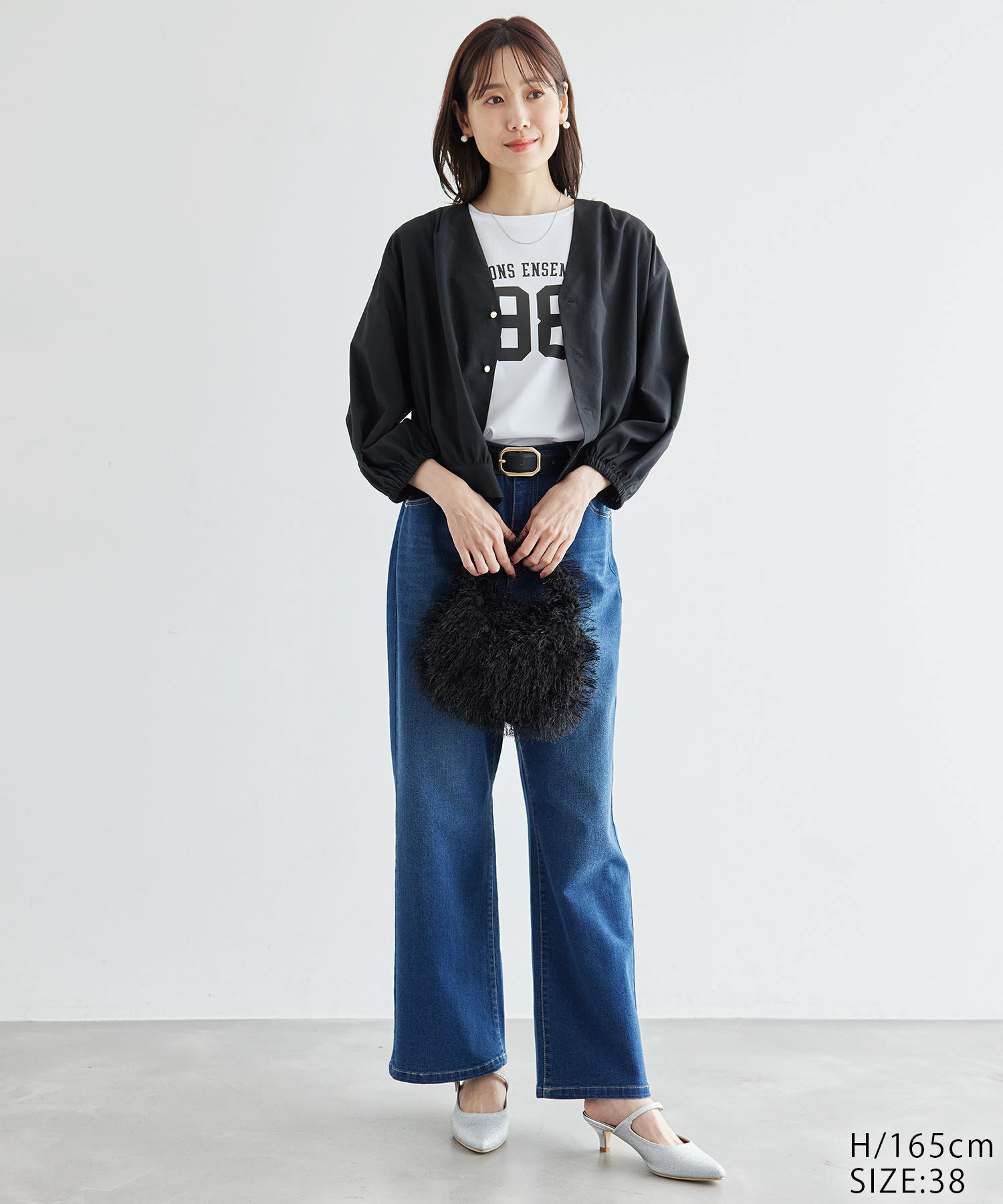 Rope&rsquo;Picnic「【新色追加】ショートレングスブラウスカーディガン」|カーディガン|