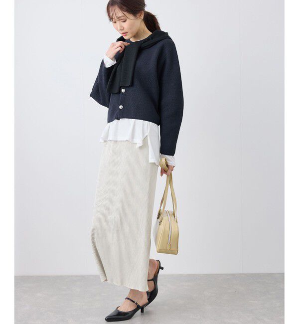 Rope&rsquo;Picnic「小柄さん向けサイズあり/トタンテレコアイラインスカート」|スカート|