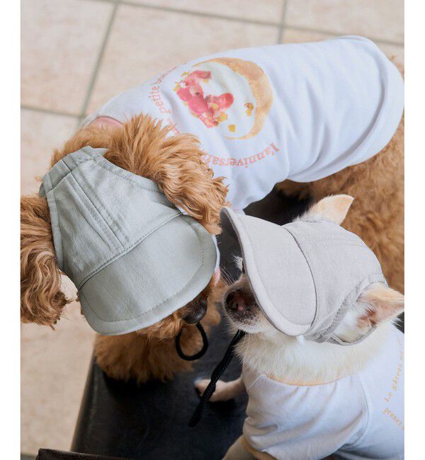 ROPE PICNIC PASSAGE「【DOG】【comif(コミフ)&times;ROPE' PICNIC】シャイニーキャップ/リンクコーデ」|その他|