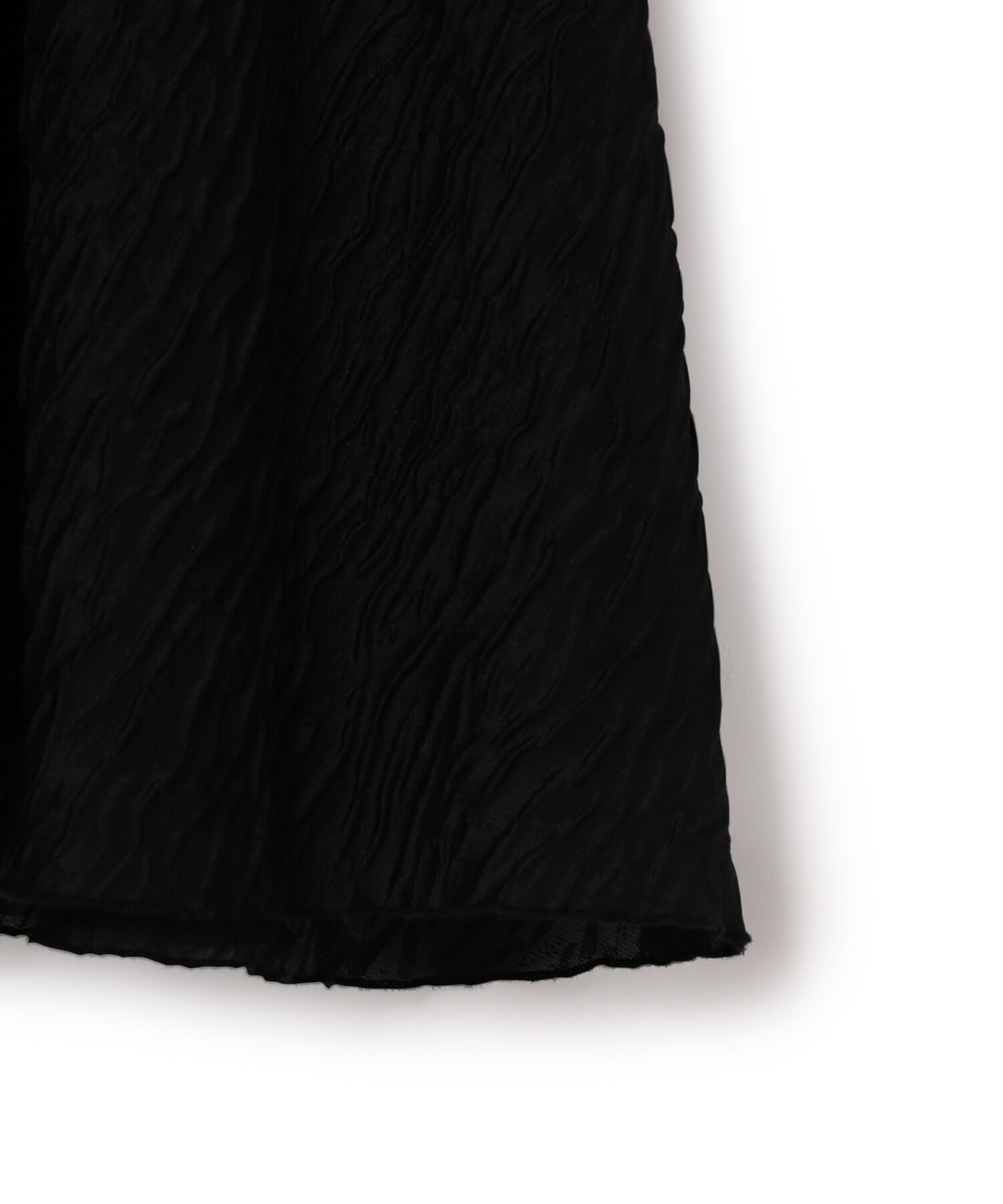 ADAM ET ROPE'「【逸品】フクレジャガードシャーリングスカート」|スカート|