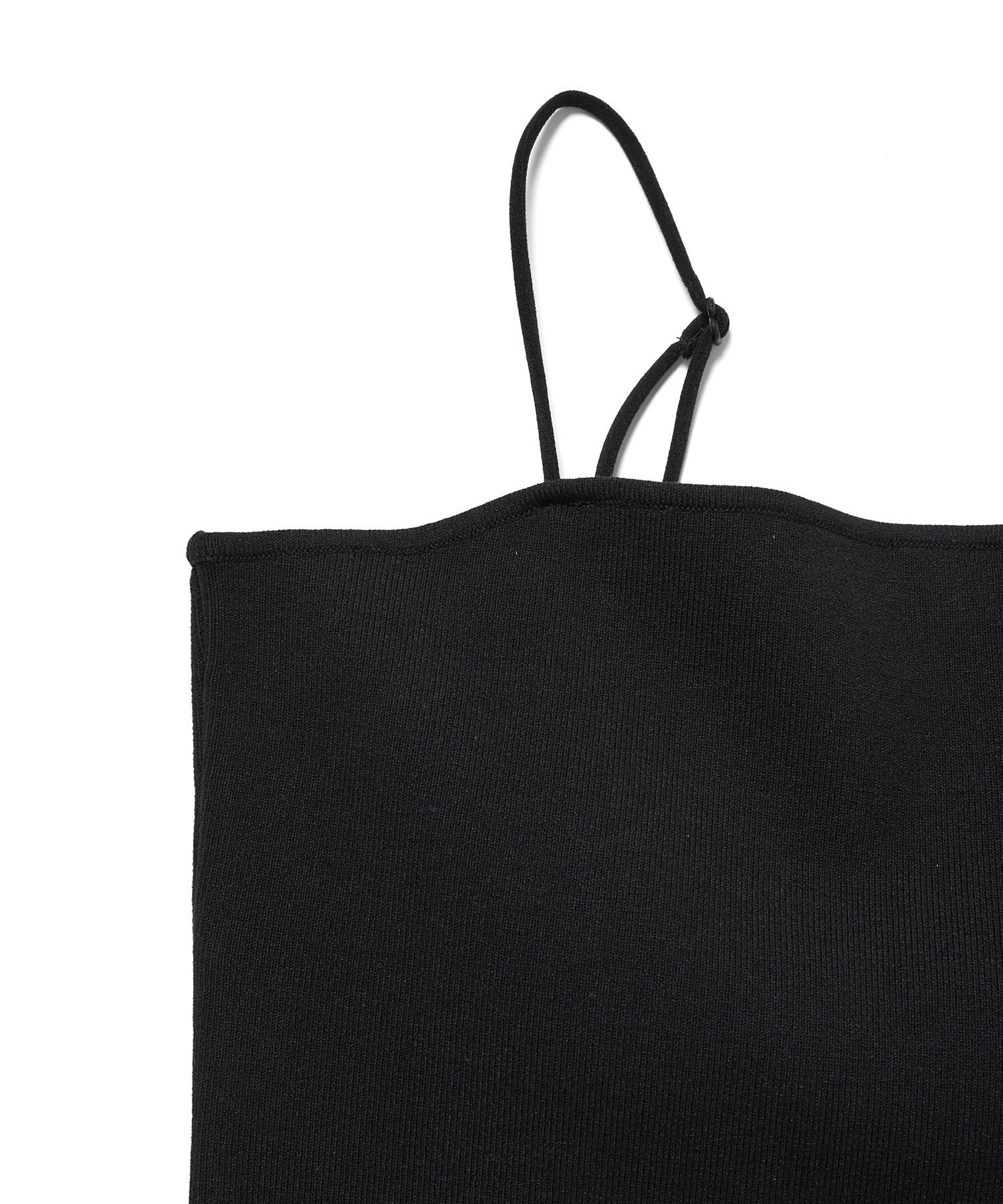 ADAM ET ROPE'「【サステナブル】ニットバージョンベアキャミ」|キャミソール|