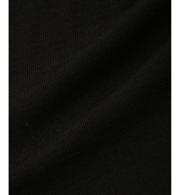 ADAM ET ROPE'「ヘンリーネックカットオフウールプルオーバー」|Tシャツ・カットソー|