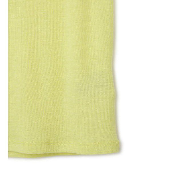 ADAM ET ROPE'「ヘンリーネックカットオフウールプルオーバー」|Tシャツ・カットソー|