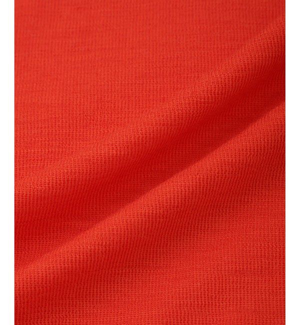 ADAM ET ROPE'「ヘンリーネックカットオフウールプルオーバー」|Tシャツ・カットソー|