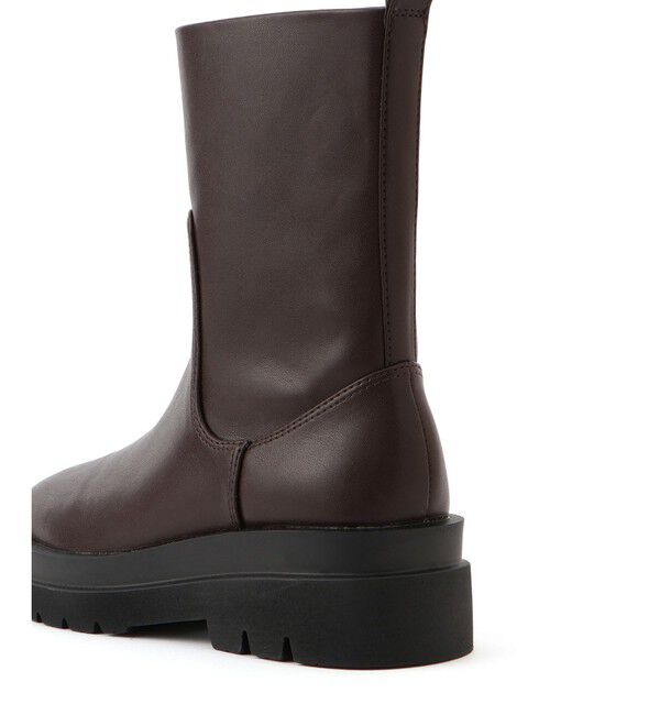 ADAM ET ROPE'「トラックソールストレッチブーツ」|ロングブーツ|