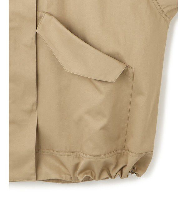 ADAM ET ROPE'「【WEB限定】スタンドネックドロストブルゾン/撥水」|ブルゾン・スタジャン|