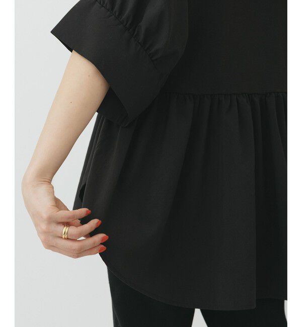 ADAM ET ROPE'「【サステナブル】バウンスカフスプルオーバー」|Tシャツ・カットソー|