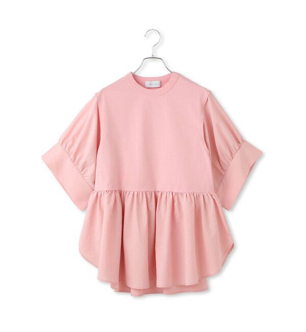 ADAM ET ROPE'「【サステナブル】バウンスカフスプルオーバー」|Tシャツ・カットソー|