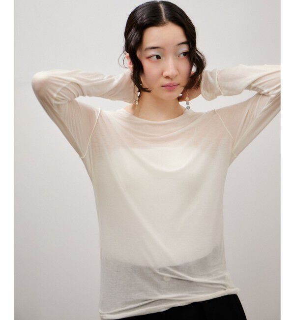 ADAM ET ROPE'「ロングスリーブカットソー」|Tシャツ・カットソー|