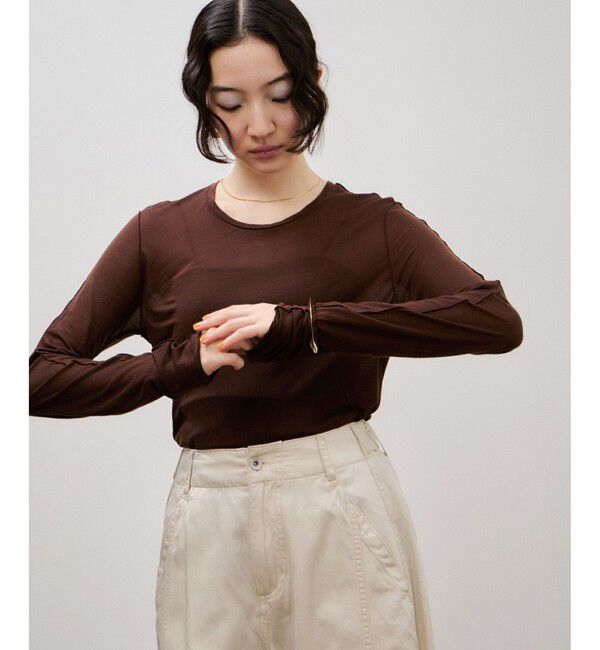 ADAM ET ROPE'「ロングスリーブカットソー」|Tシャツ・カットソー|