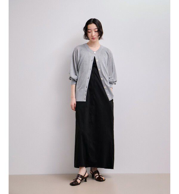 ADAM ET ROPE'「【WEB限定】カットオフノースリーブワンピース」|ワンピース|