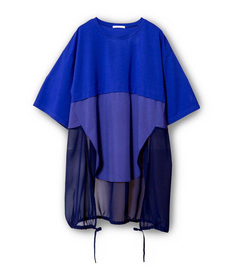  「バックフリルTシャツ」|Tシャツ・カットソー|