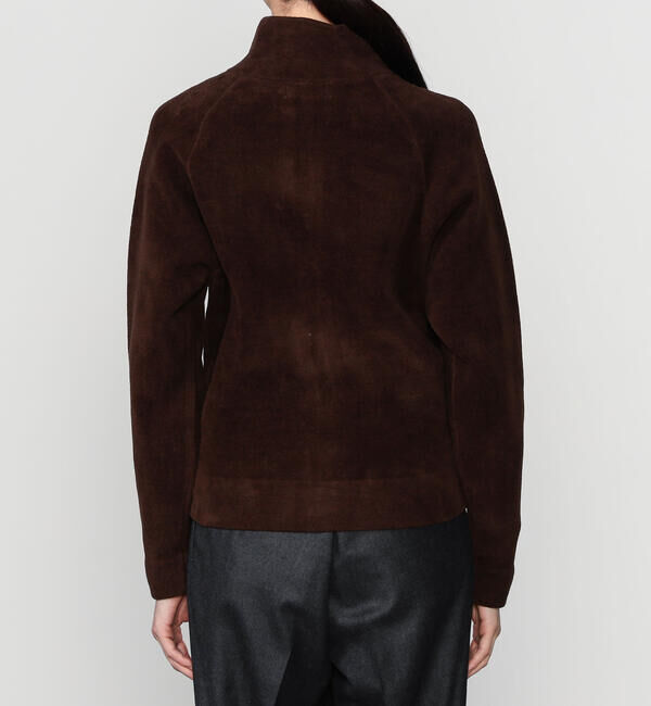 GYMPHLEX「Gymphlex | コットンベロア スタンドカラージップジャケット WOMEN」|スウェット・ジャージ|