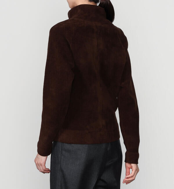 GYMPHLEX「Gymphlex | コットンベロア スタンドカラージップジャケット WOMEN」|スウェット・ジャージ|