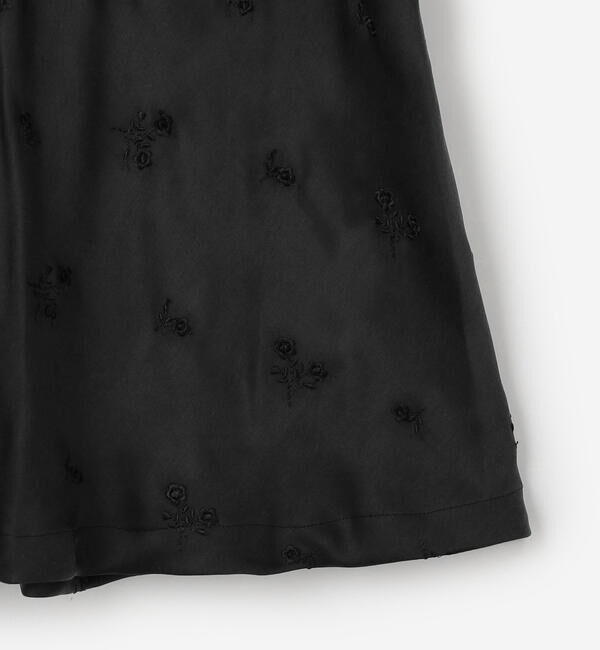  「TICCA | 〈別注〉 キュプラフラワーエンブロイダリースカート WOMEN」|スカート|