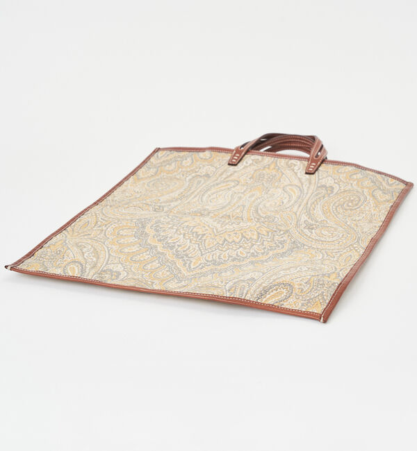  「【A VACATION】FAN PAISLEY OR」|トートバッグ|