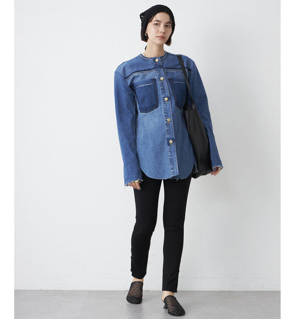  「レギンスZIPパンツ」|チノ|