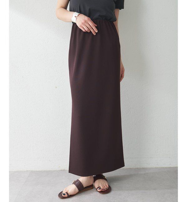  「カットジョーゼットスリットスカート」|スカート|