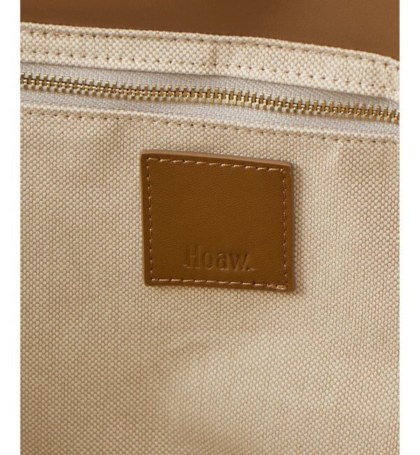 Hoaw.「【Hoaw.】WIDE HANDBAG L」|トートバッグ|