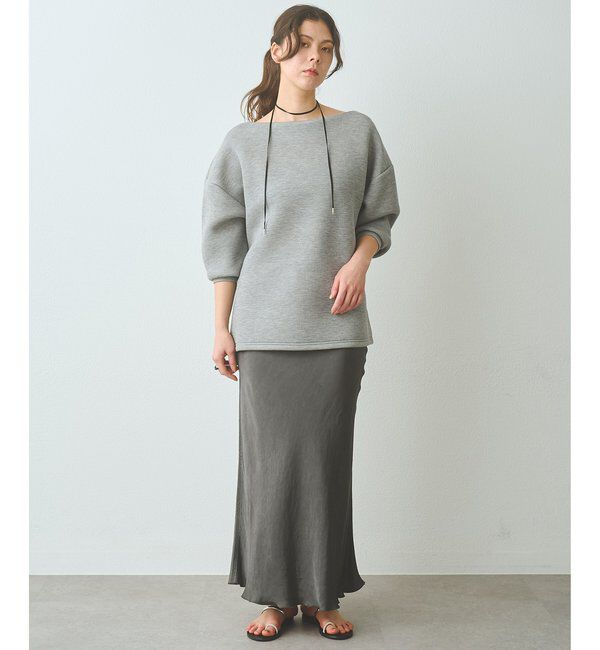  「オフショルダンボールプルオーバー」|Tシャツ・カットソー|