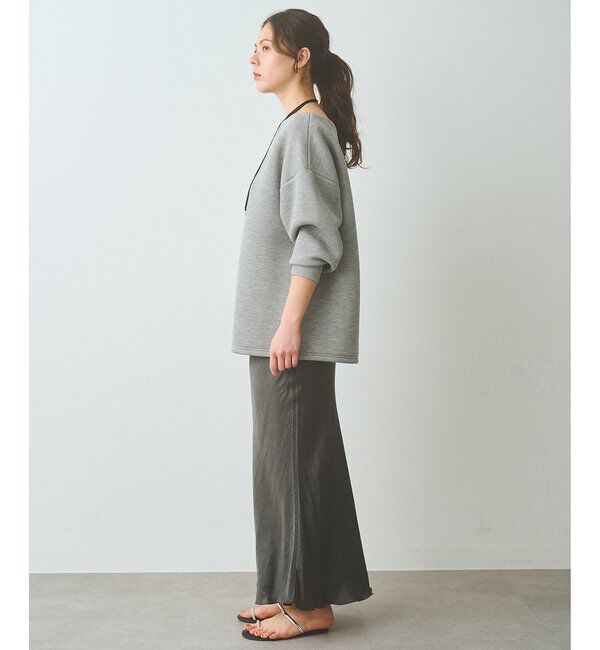  「オフショルダンボールプルオーバー」|Tシャツ・カットソー|