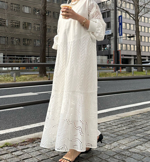  「【ベストセラーアイテム】レース2WAYワンピース」|ワンピース|