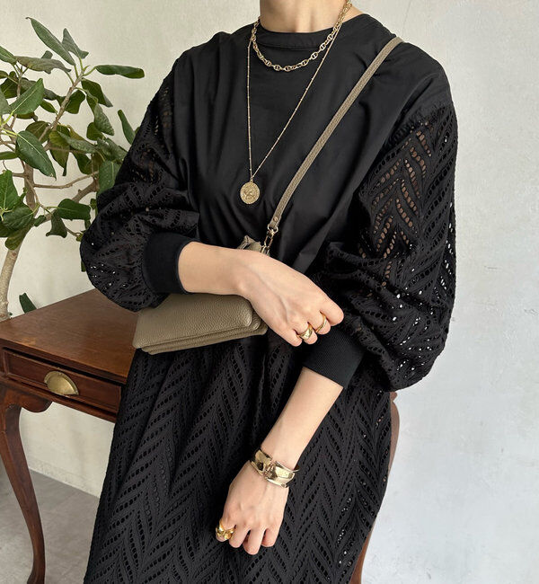  「【ベストセラーアイテム】レース2WAYワンピース」|ワンピース|