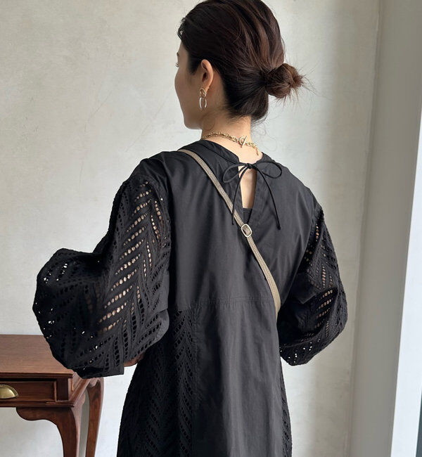  「【ベストセラーアイテム】レース2WAYワンピース」|ワンピース|