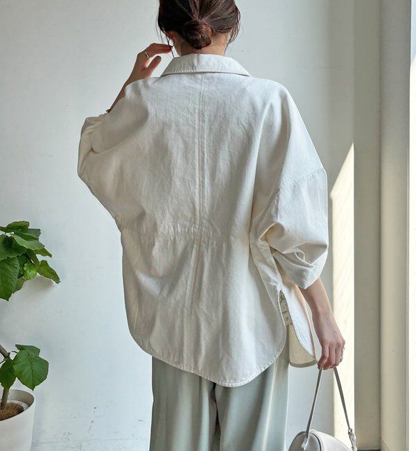  「リヨセルツイルシャツ」|シャツ・ブラウス|