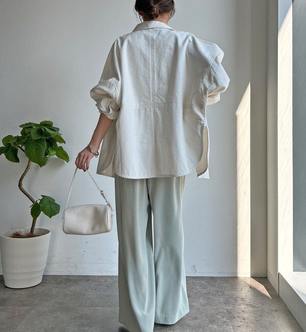  「リヨセルツイルシャツ」|シャツ・ブラウス|