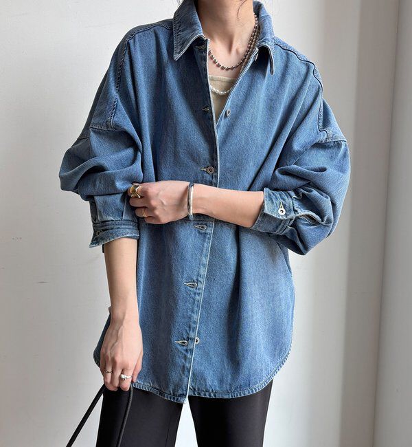  「リヨセルツイルシャツ」|シャツ・ブラウス|