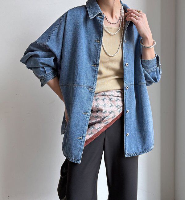  「リヨセルツイルシャツ」|シャツ・ブラウス|