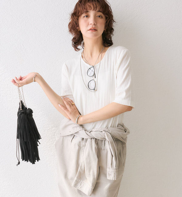  「【MONN&times;Yoshiiiiii】デニムシャツワンピース」|ワンピース|