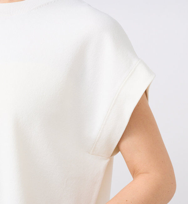  「【接触冷感】クールタッチショルダーニット」|ニット・セーター|