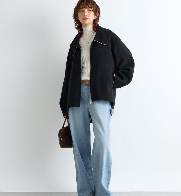  「【シーズンムード抜群】フェイクファーミニボストン」|クラッチバッグ|