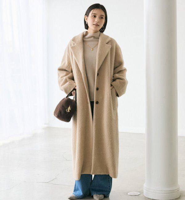  「【シーズンムード抜群】フェイクファーミニボストン」|クラッチバッグ|