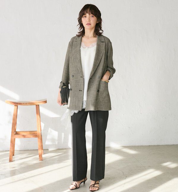  「予約【鮮度抜群】バイアスヘムレースキャミソール」|シャツ・ブラウス|