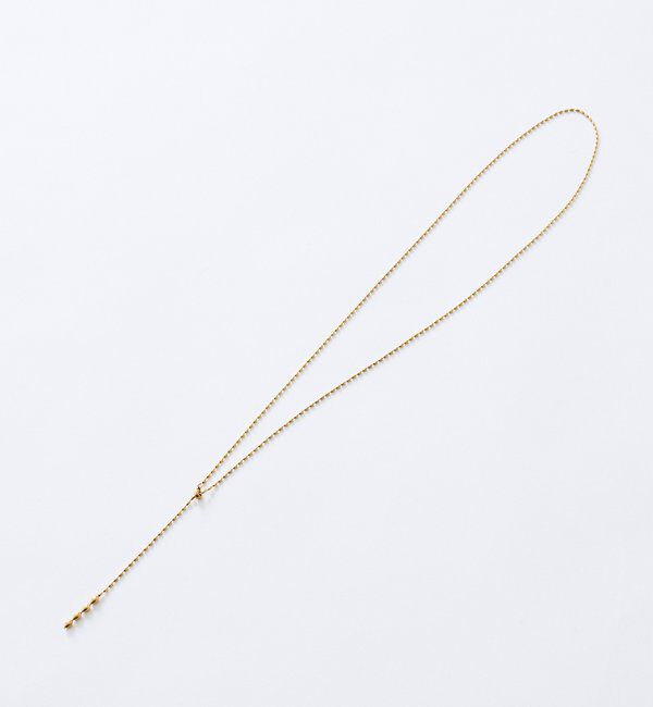  「予約【R.good（アールドットグッド）】ボールスライドラリエット」|ネックレス|