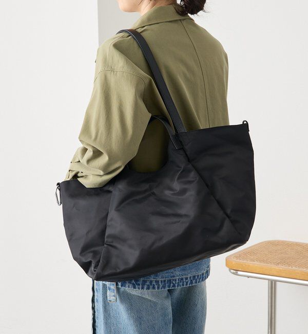  「予約【大容量で実用性抜群】ナイロン2wayトート」|クラッチバッグ|