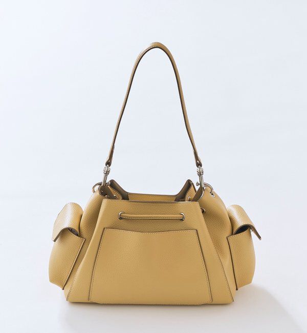  「予約【収納力抜群】2WAYサイドポケット巾着ショルダー」|ショルダー・メッセンジャー|