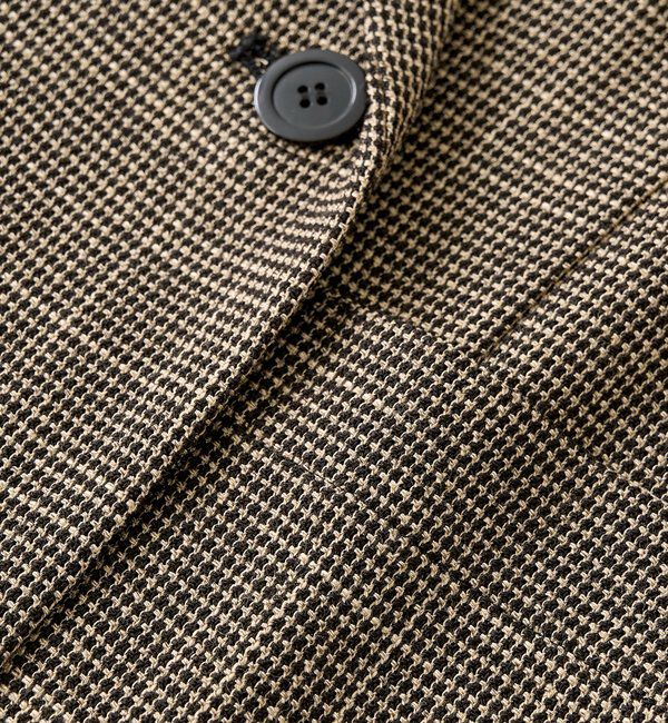  「予約【洗練されたムードに】カラミチェックオーバージャケット」|テーラードジャケット|