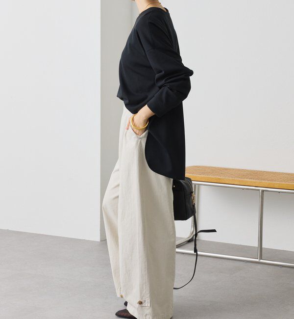  「予約【セットアップ着用可能】ガーメントダイコットンツイルパンツ」|チノ|