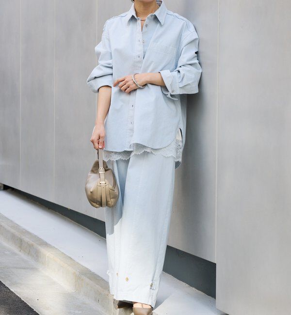  「予約【セットアップ着用可能】ガーメントダイコットンツイルパンツ」|チノ|