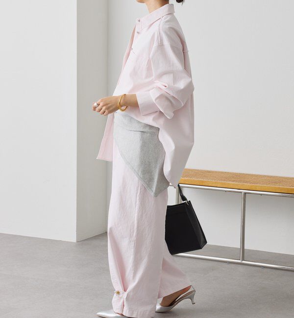  「予約【セットアップ着用可能】ガーメントダイコットンツイルパンツ」|チノ|