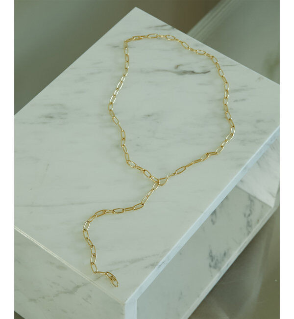  「オーバルチェーンフリーネックレス」|ネックレス|