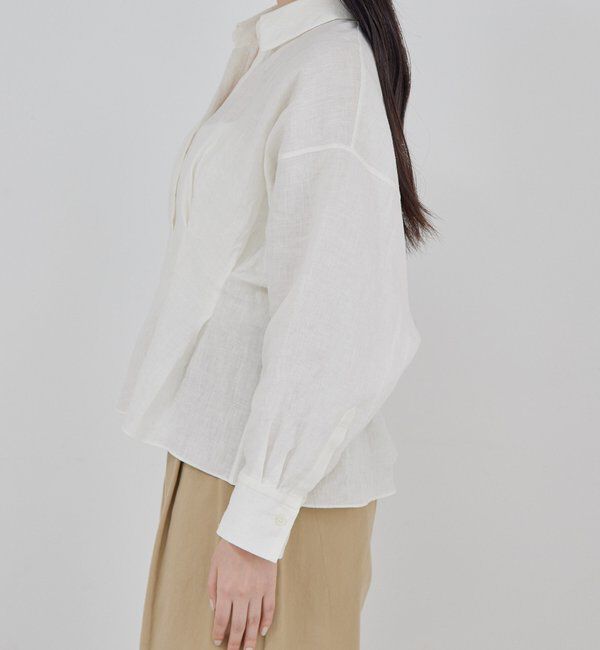  「【WEB限定】【大人気につきリバイバル】ウエストシェイプシャツ」|シャツ・ブラウス|