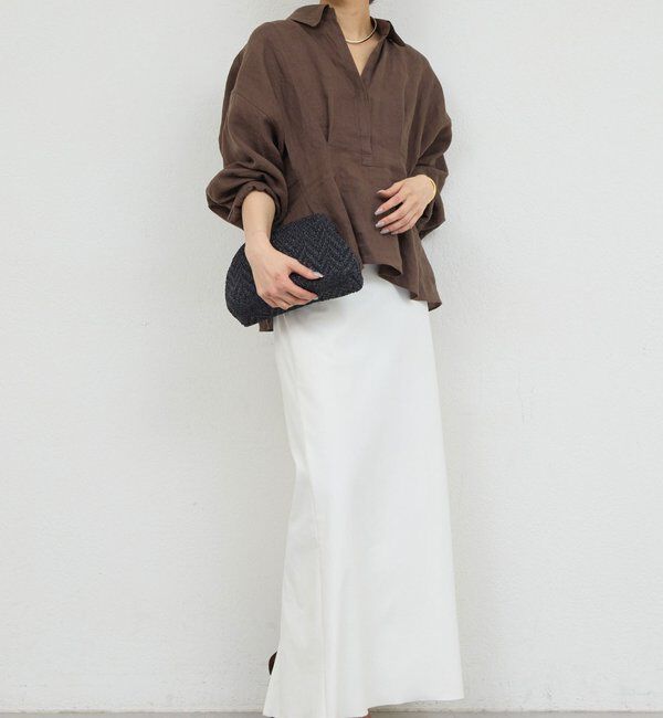  「【WEB限定】【大人気につきリバイバル】ウエストシェイプシャツ」|シャツ・ブラウス|