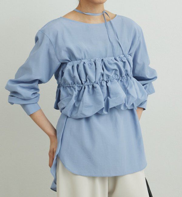  「マルチWAYシャツ」|シャツ・ブラウス|ブルー